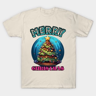 Christmas tree cake, merry christmas, usa T-Shirt